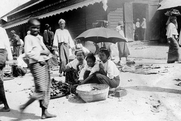Fair merchants - Pyinmana 1906